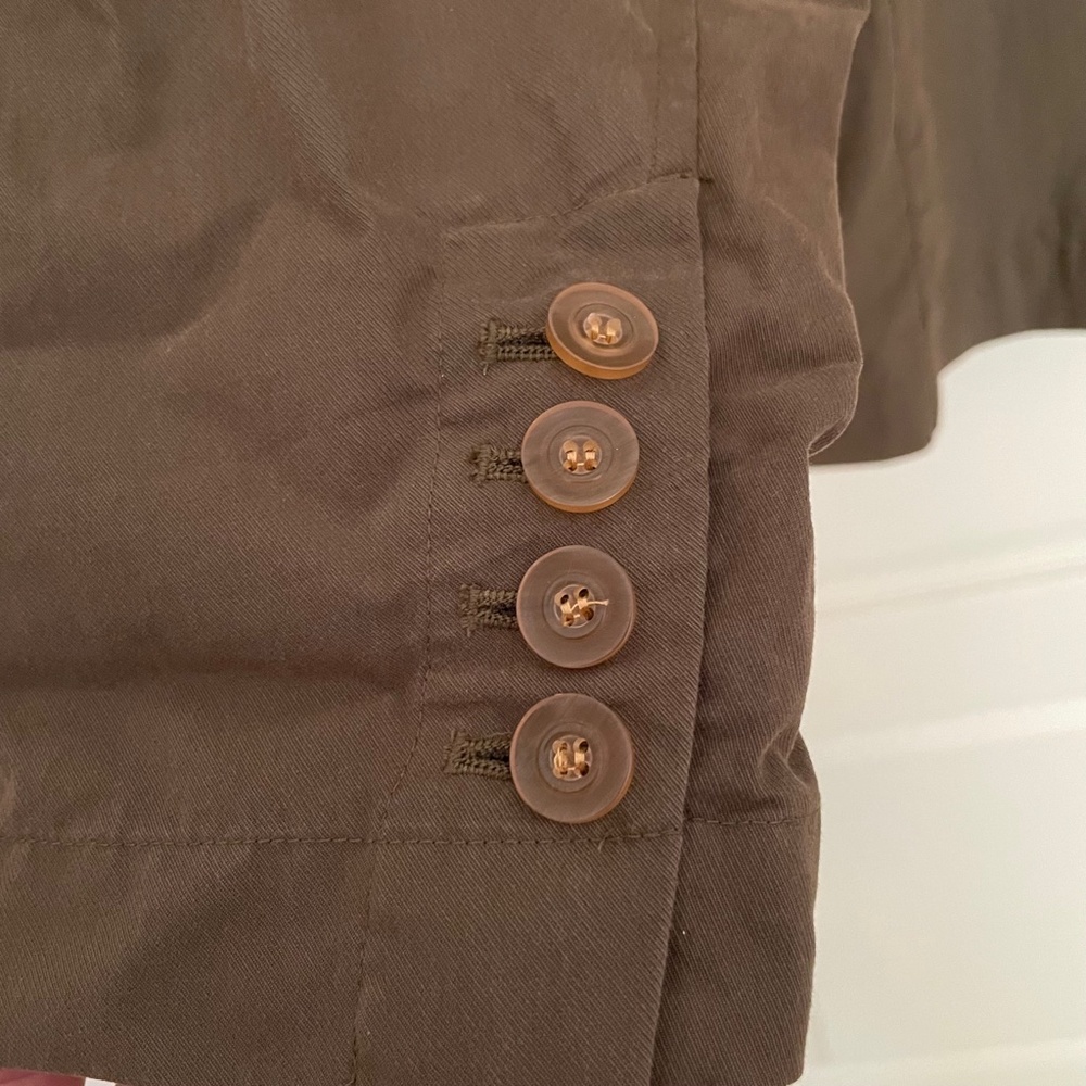 Talbots Olive Brown Light Jacket 16w - image 3